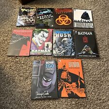 Batman Trade Paperback Comic Lot  10 Books picture