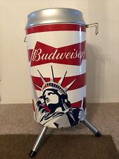 Collectible Budweiser Cylinder Charcoal Grill 18’ Diameter X 28’, 38’ Height picture