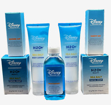 Disney Resorts H2o+ Sea Salt Body Lotion Facial Soap Mouthwash Shower Cap SET picture