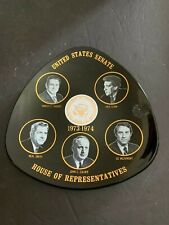 Vintage 1973-1974 United States Senate House Of Representatives Glass Plate picture