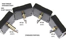 High Torque (Silent) Clock Movement, Your Choice From 4 Threaded Shaft Lengths picture