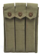 US Army WW2 3 Cell Magazine Pouch Marked JT&L 1944 for .45 ACP Magazines picture