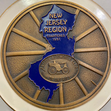 1950s New Jersey Antique Automobile Car Club Show Meet AACA License Plate Topper picture