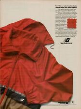 1986 New Balance Extremely Breathable Weatherbeater Suit Vintage Color Print Ad picture