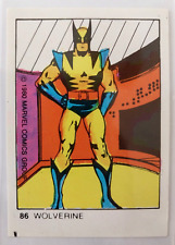 1980 Marvel Superheroes Wolverine True Rookie Card RC Argentina Variant #86  picture