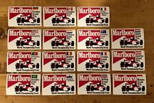 Formula 1 Decal Stickers | Set of 15 | Marlboro World Champs |New Old Stock picture