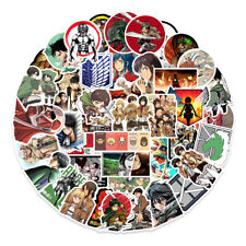 50 Pcs Stickers Attack on Titan Anime Skateboard Phone Laptop Car Luggage Vinyl picture