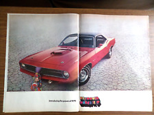 1970 Plymouth Barracuda Gran Coupe Hemi Sport Fury Brougham Ad 1970 Chrysler Ad picture
