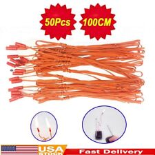 50 pcs/lot 1M / 39.37in Connecting Wire for Fireworks Firing System Igniter wire picture