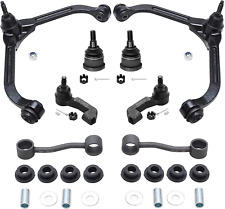 Detroit Axle - Front Upper Control Arm Lower Ball Joints Sway Bars Outer Tie Rod picture