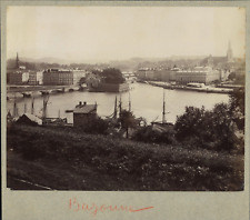 France, Bayonne, View taken from the Citadel Vintage Albumen Print Albumi Print picture