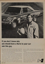 1967 Hurst Print Ad Dick Landy Dodge Drag Racer Stock Eliminator picture
