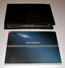 2005 KIA SORENTO OWNERS MANUAL GUIDE BOOK SET WITH CASE OEM picture