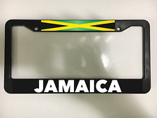 JAMAICA JAMAICAN KINGSTON CARIBBEAN OCHO RIOS Black License Plate Frame NEW picture