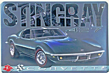 Corvette Tin sign stingray 427 ,vintage look Great for bar,man cave ,garage 1578 picture