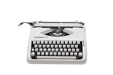 Hermes Baby Grey Manual Typewriter, Vintage, Professionally Serviced picture