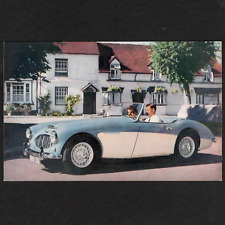 1956-59 Austin-Healey 100 Six, Wire Wheels: Original Dealer Postcard UNUSED VG+ picture