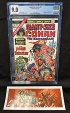 Giant-Size Conan #1 CGC 9.0 (Marvel 1974) Dunlang, Eevin, Kormalda & Malachi picture
