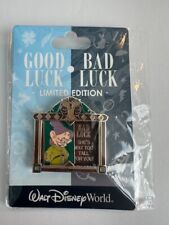 WDW Good Luck Bad Luck Dopey Snow White LE Disney Pin B picture