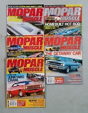 Mopar Muscle Magazine 2006 - Lot of 5 Complete Issues picture