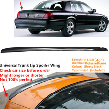 46''Fit For Mercury Marauder 03-04 Gloss Black Trunk Spoiler Tail Wing Universal picture