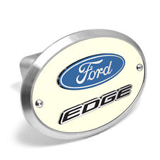 Ford Edge 3D Logo Night Glow Luminescent Oval Billet Aluminum Hitch Cover picture
