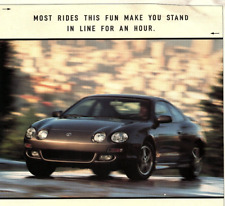 1995 TOYOTA CELICA GT MOST RIDES THIS FUN MAKE YOU STAND IN LINE PRINT AD Z2759 picture