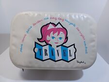 RETRO KIDS Vintage Vinyl Pony Tail Travel Bag Off White Girl on Front 14