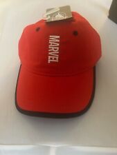 Disney Store Marvel Red Baseball Cap for Adults - Adjustable  Brand New With Tag picture