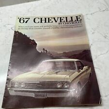 1967 Chevrolet Chevelle SS 396 Malibu 300 Deluxe Concours Wagon Sales Brochure picture