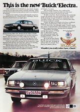 1984 BUICK ELECTRA T-TYPE Genuine Vintage Ad ~ 3.8L MFI ~  picture