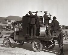 1920s JAZZ BAND Performing from the Back of a Flat Bed Photo  (225-F) picture