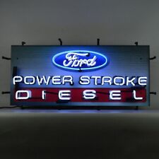 Ford Power Stroke Diesel Car OLP Garage Dealer Neon Sign Backing 33