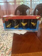 Wonder Woman   Glass Set Of 4 picture