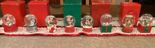 Disney JCP Mickey Mouse Christmas Mini Snow Globes - 2003-2011 not consecutive picture