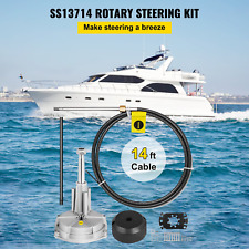 VEVOR Boat Steering Cable 14' Outboard Rotary Steering Kit 14 Feet Boat Rotary S picture
