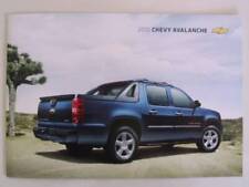 Chevrolet Avalanche 2010-2012 Model Usa Catalog picture
