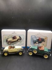 VINTAGE 1998 1999 HALLMARK ORNAMENT 1931 and 1932 MODEL ROADSTER. NEW picture