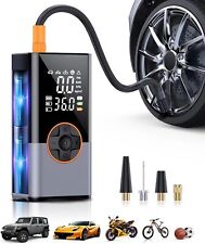 Tire Inflator Portable Air Compressor, 2X Faster Portable Air Pump with 25000mAh picture