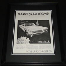 1968 Chrysler 300 11x14 Framed ORIGINAL Advertisement picture