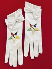 OES Worthy Matron Satin Stretch OES Gloves. picture