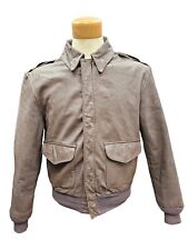 Vintage U.S. Armed Forces Cooper A-2 Brown Leather Jacket picture