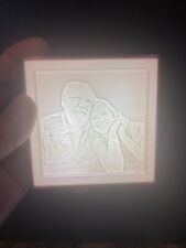 Customized 3D Printed illuminated pictures. Your images imortalized in 3D picture