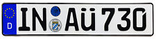 Audi Ingolstadt Rear German License Plate AÜ by Z Plates with Unique Number NEW picture