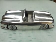 Cast Aluminum Silver-Tone Pre-Owned Vintage Sports Car picture