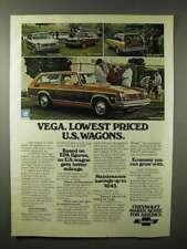 1975 Chevrolet Vega Estate, Wagon, Liftgate Car Ad picture