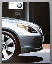 2008 BMW 5 SERIES SEDAN U.S. SALES BROCHURE CATALOG ~  68 PAGES picture