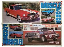 Fords Muscle Ad 66 Shelby GT-350 1970 Boss 429 1966 427 Cobra 1964 Thunderbird  picture