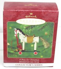 Vintage 2000 Hallmark Keepsake Collector's Series, A Pony for Christmas, Ornamen picture