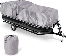 Waterproof Pontoon Boat Cover, Marine Grade 300 Denier Polyester Cover, Ultimate picture